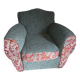 Restored vintage armchair from the 1940s-50s – provenance Nadia Barentin