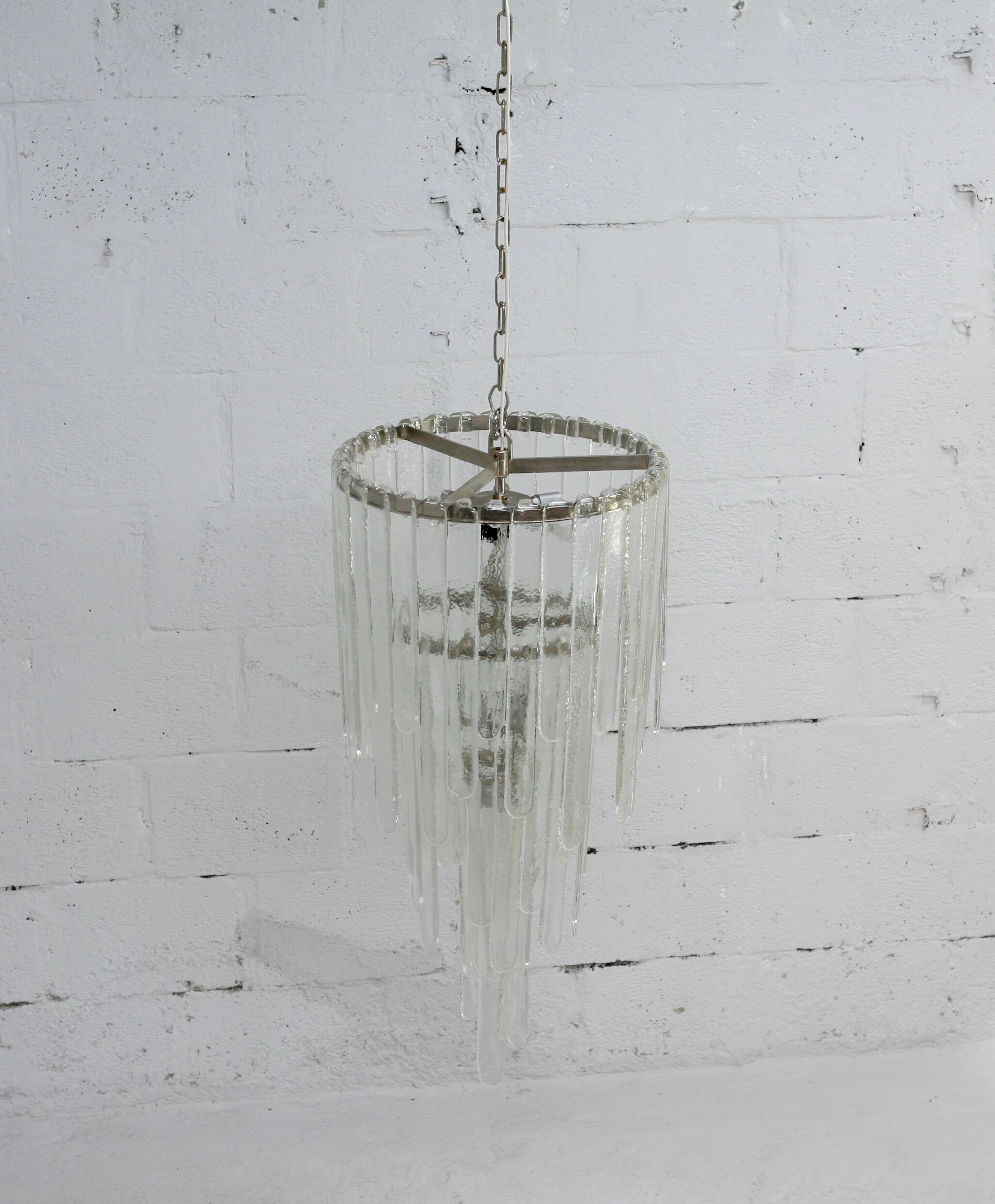 Chandelier by Carlo Nason, edited by Mazzega, Murano, Italy, circa 1970