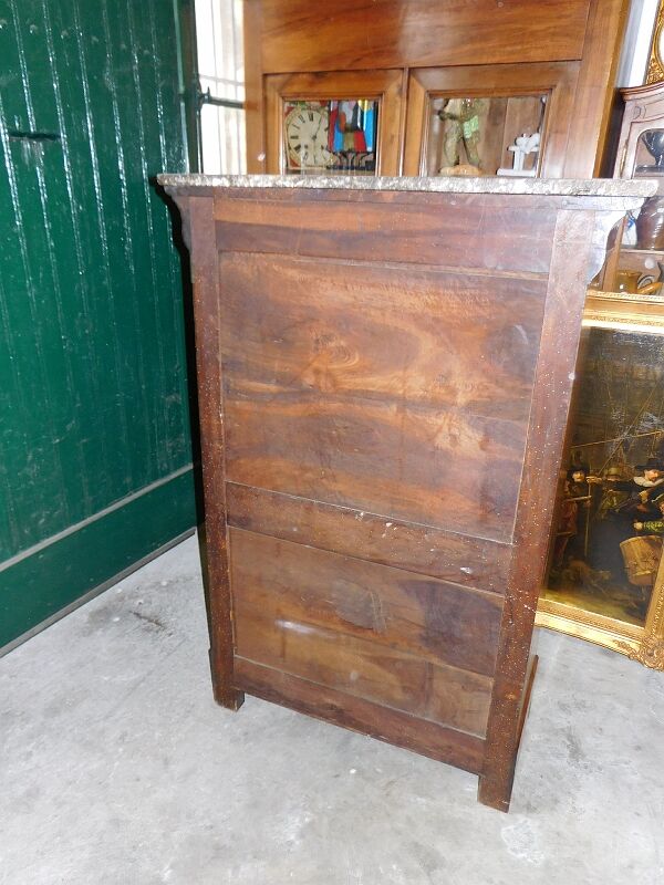 Secretary louis philippe in walnut