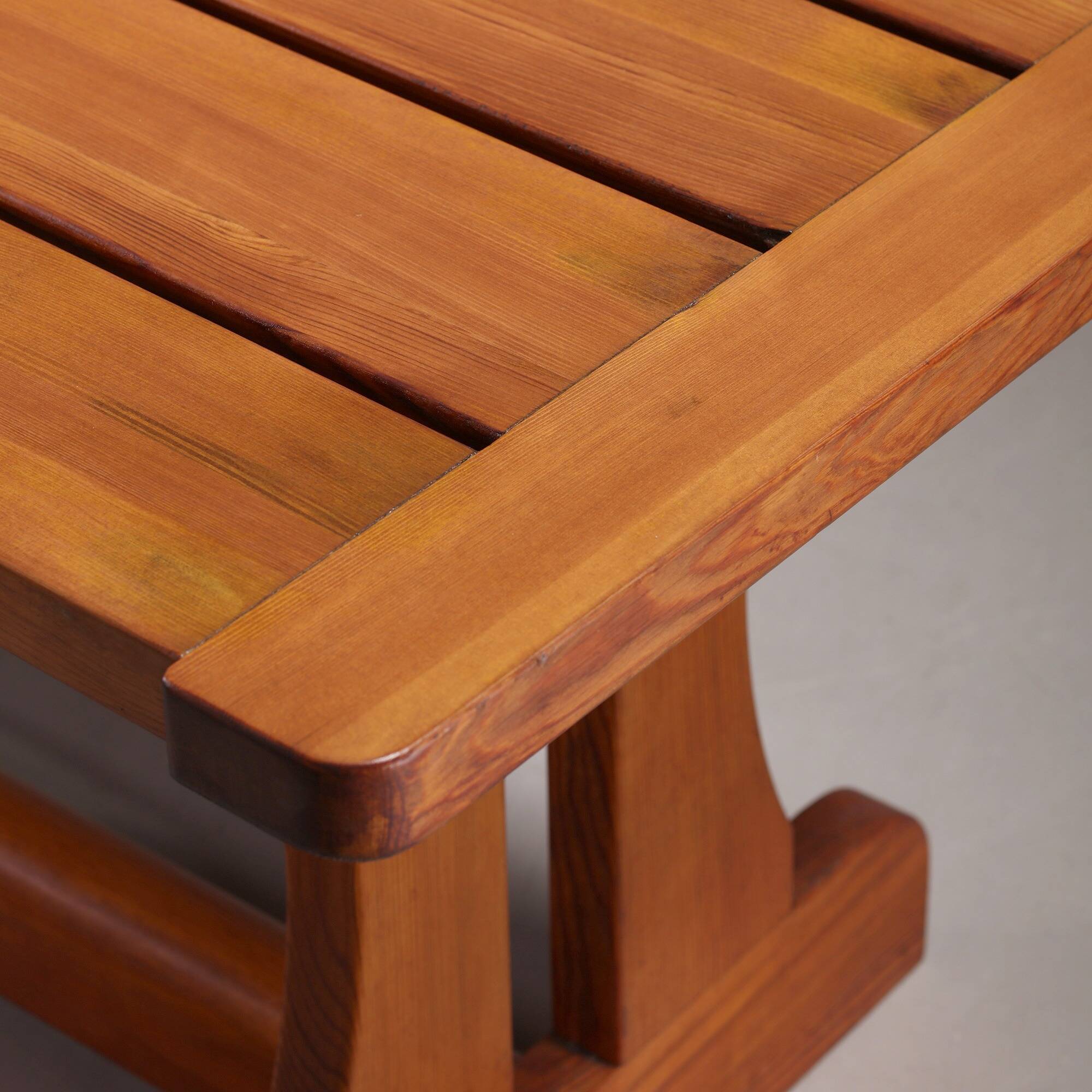 David Rosén for Nordiska Kompaniet 'Berga' Table in Solid Pine, 1940s