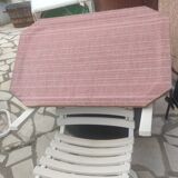 Still life bouquet of flowers, oil on wood by Lillie Honnorat