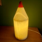 Marble pencil lamp