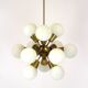 Lustre Spoutnik Mid-Century de Kamenický Šenov, 1970s
