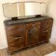 Superb buffet / very Art Deco from the 50s-60s in solid wood (veneer)