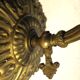 Bronze swan neck wall light 1900