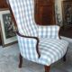 Ancien fauteuil bergère