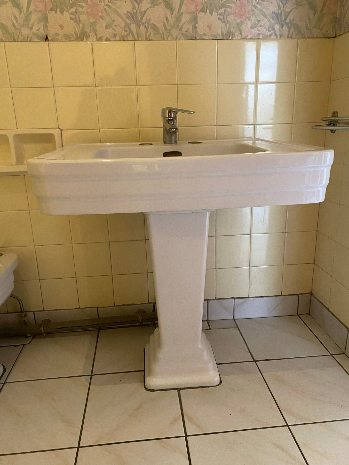 Lavabo et bidet art déco