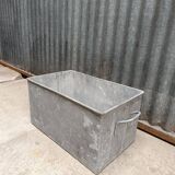 Vintage zinc planter