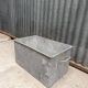 Vintage zinc planter