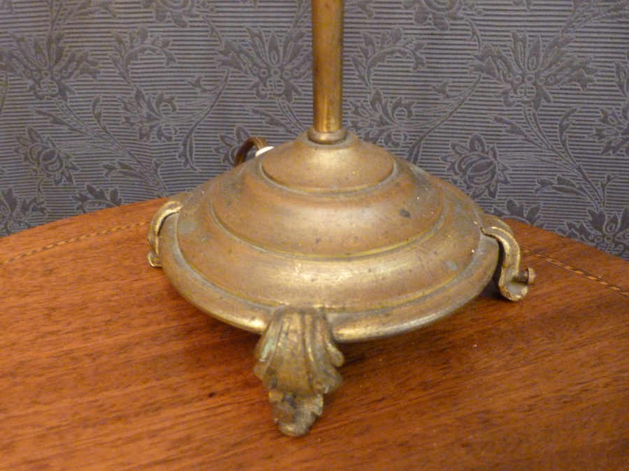 XIX lamp brass