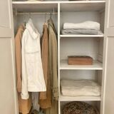 Parisian wardrobe + hanging rail