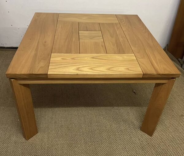 Table à manger extensible en orme massif  Maison Regain