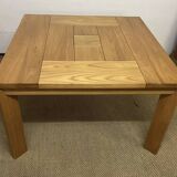 Maison Regain solid elm extendable dining table