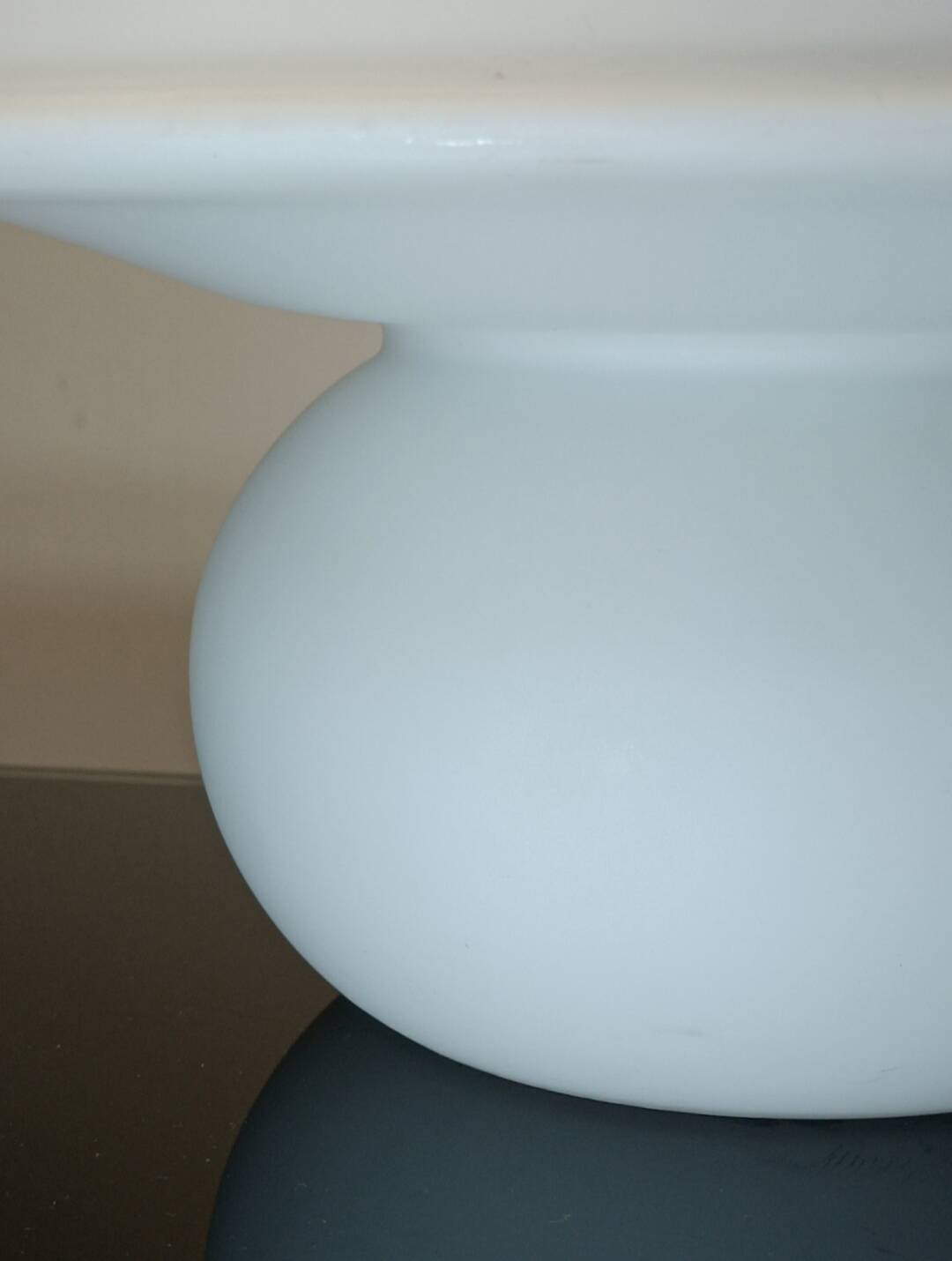 Mushroom lamp model 6249 by Glashütte Limburg, 1970s