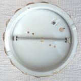 Apricot-colored flower ceiling lamp