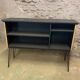 Vintage rattan and metal bar 1960