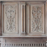 Bleached 19th century Napolean III Buffet du Corps