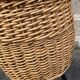 Door plant in rattan feet tripod metal