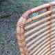 Vintage rattan armchair by Dirk Van Sliedregt for Rohe Noordwolde.