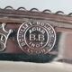 BB stamped plate from the Lyon goldsmiths Bouillet and Bourdelle.