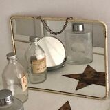 Ancient mirror, wabi-sabi spirit