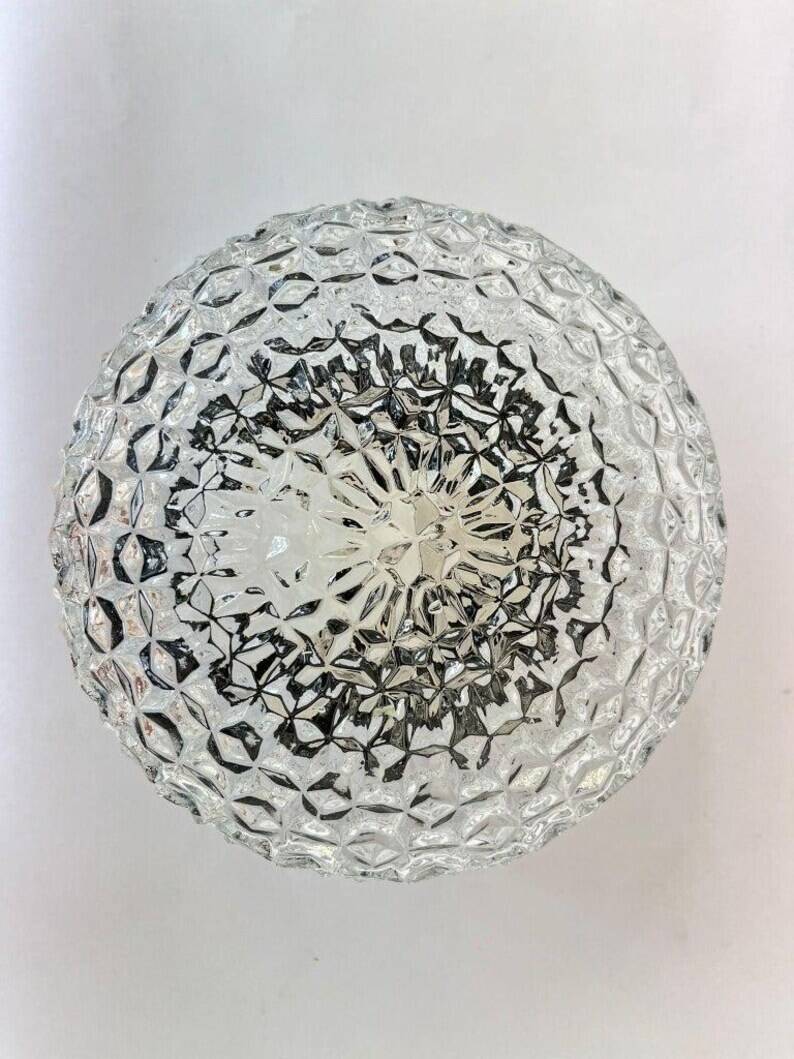 Midcentury Rare Flush Mount RZB Leuchten, Ceiling or Wall Lamp, Germany, 1970s