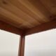 Dining table and 4 chairs, mountain furniture from the 1960s.