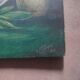Oil on antique panel