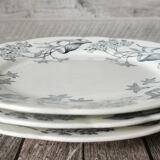 Assiettes Longchamp lilas