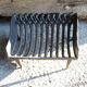 Old cast iron chimney cradle grid 10-bars