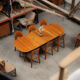 Set of 6 "Morten" dining chairs by Niels Koefoed