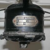 Old metal fan for decoration 30's years