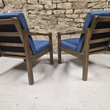 Pair of vintage 1970s armchairs