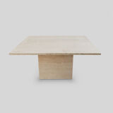 Vintage travertine coffee / side table
