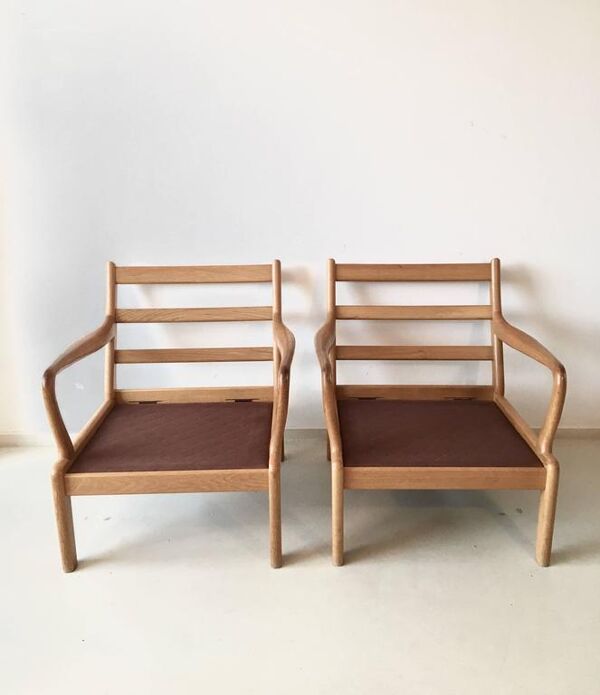 Pair of armchairs by Olsen and Son 1960s Denmark