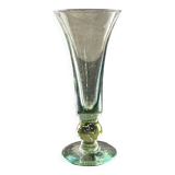 Vase ancien en verre épais