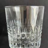 6 verres à whisky en cristal