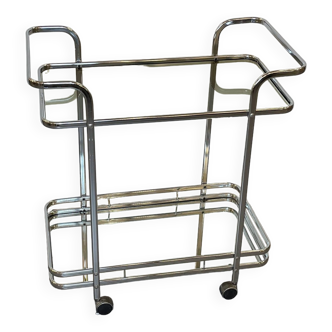 Belgian Chromed Bar Cart from 1970'