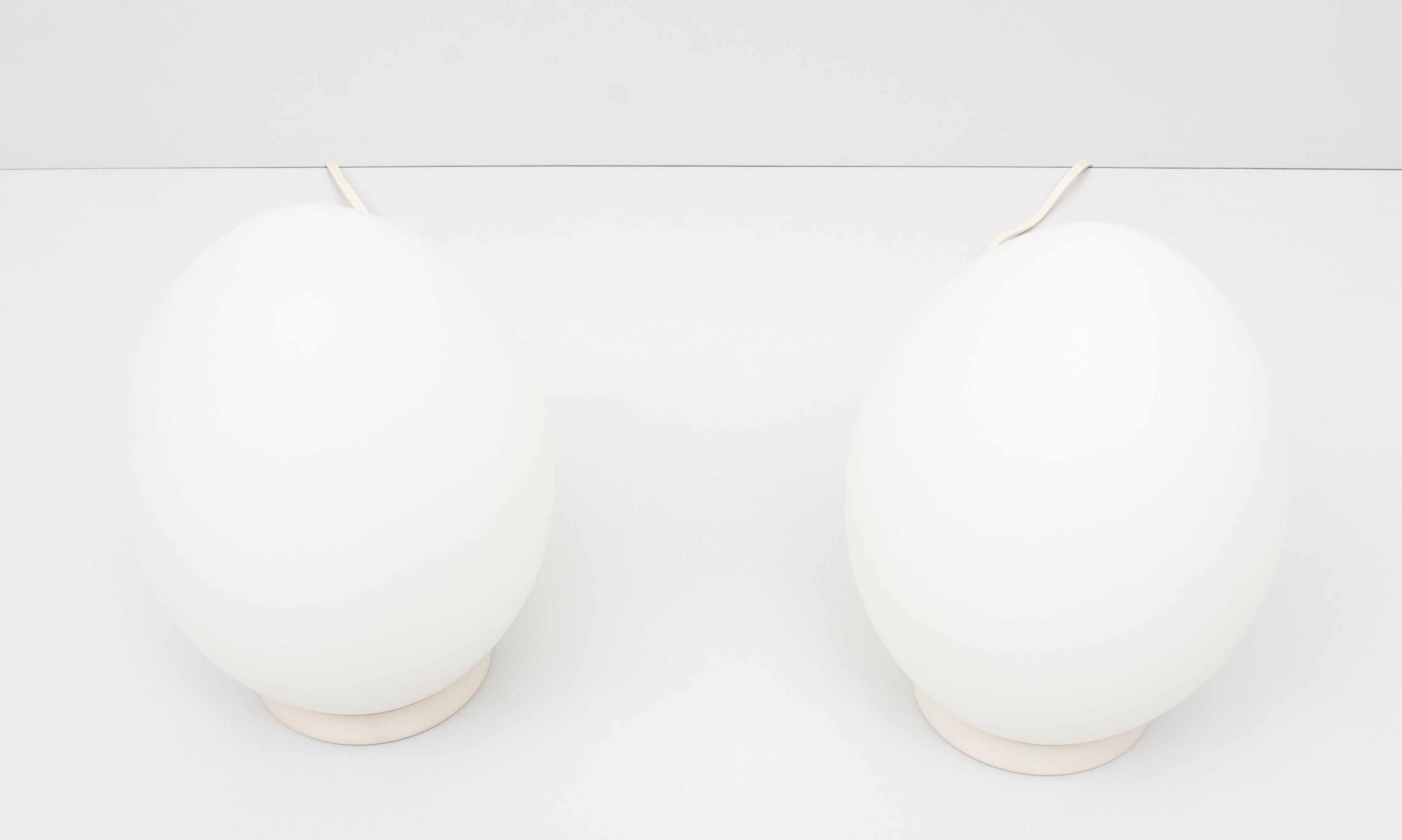 Egg lamps verrerie de Vianne, France, 1970s