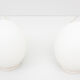 Egg lamps verrerie de Vianne, France, 1970s