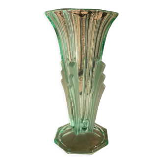 Art Deco glass vase