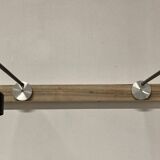 Pair of large 65 cm wall lights, 1950s design.