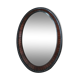 Miroir ovale bois style anglais 79x52cm