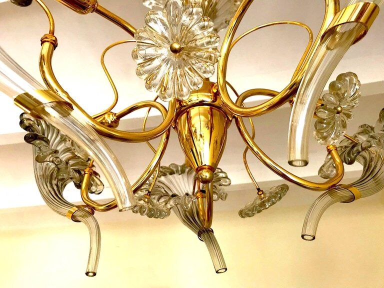 Franco chandelier Murano Luce 1960