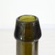Blown glass bottle 19th limonade gazeuse g.coulloudon a gueret