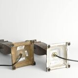 Chinoiserie Faux Rattan Amphora Table Lamps by Aneta, Sweden 1980's