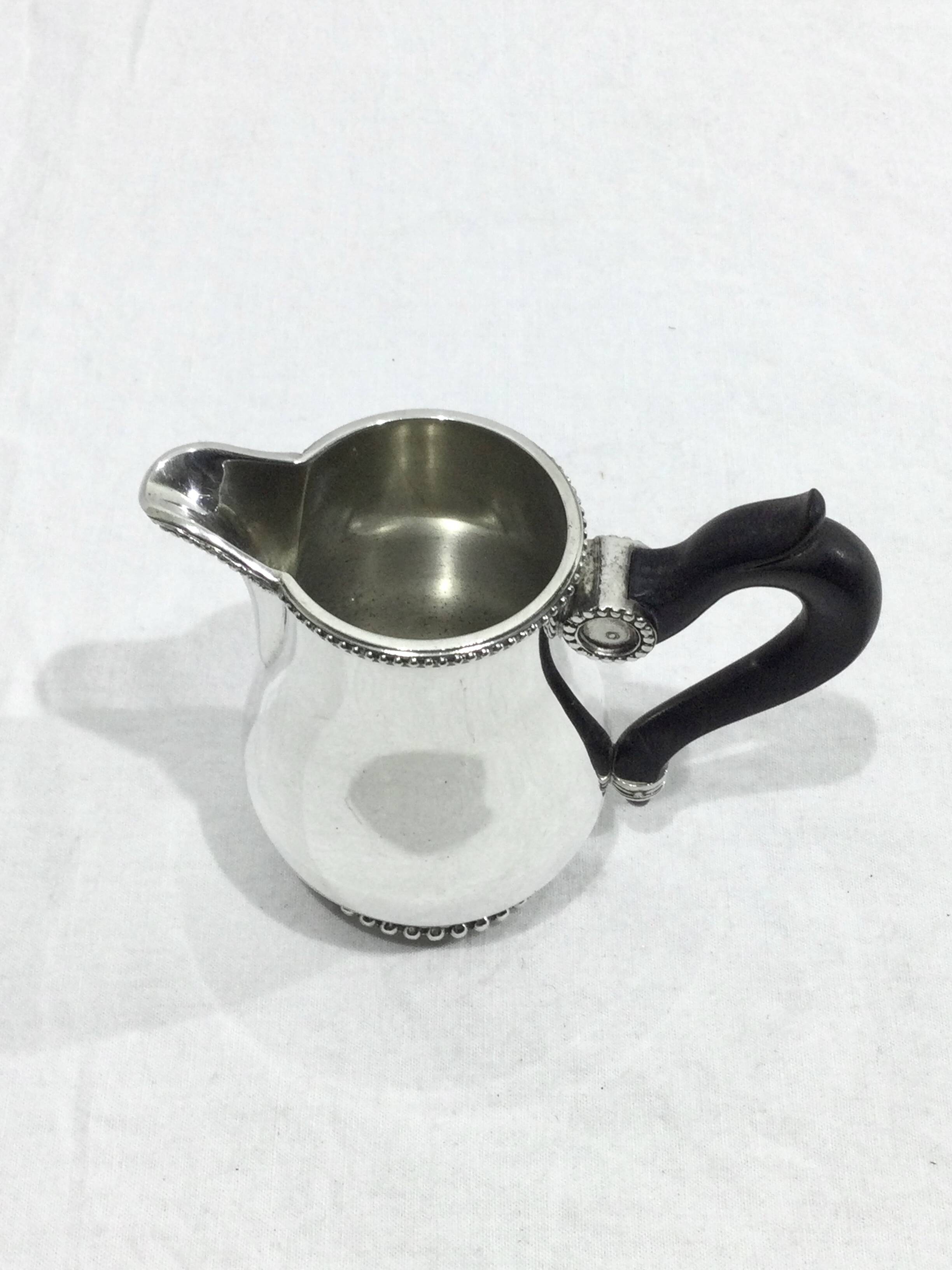 Tea Coffee Service in silver metal