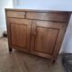 Buffet in solid elm