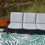 Modular 3-seater sofa + a teak coffee table by Karl SØrlie & SØnner