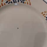 Castre earthenware flat plates, September model